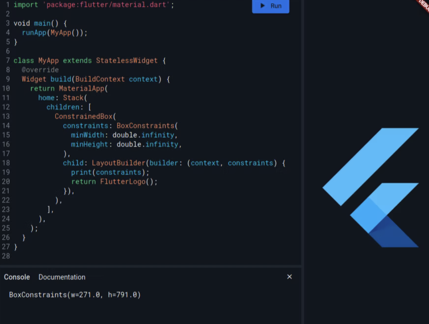 Using BoxConstraints to achieve same result as Positioned.fill